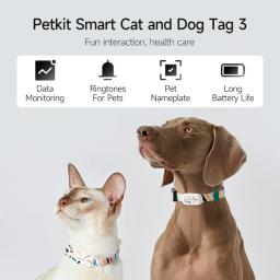 Petkit Smart Pet Collar Sleep/Rest Monitoramento de Dados com Pet Ringtones Placa de identificação para Small Medium Dogs Gatos Trabalho Com App - Image 2