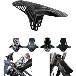Universal bicicleta reflexivo mudguard, garfo dianteiro, pára-choque da roda traseira, adequado para Mountain Road Bike, ciclismo asas, lama guarda - Image 1