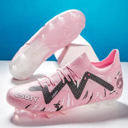 Sapatos de futebol indoor antiderrapante para homem, botas de campo profissionais, futsal, esportes rápidos, chuteiras de futebol, tênis, relvado, novos - Image 3