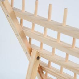 Suporte linha dobrável 30/80/120 carretéis costura bordado rack organizador parede pendurado cones prateleira - Image 2