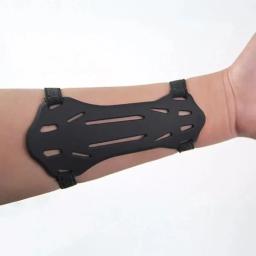 Silicone Archery Arm Guard para Caça, Arcos Recurve Tradicionais, Tiro Protetor de Treinamento, Acessórios ao ar livre, Proteção Guarda - Image 4