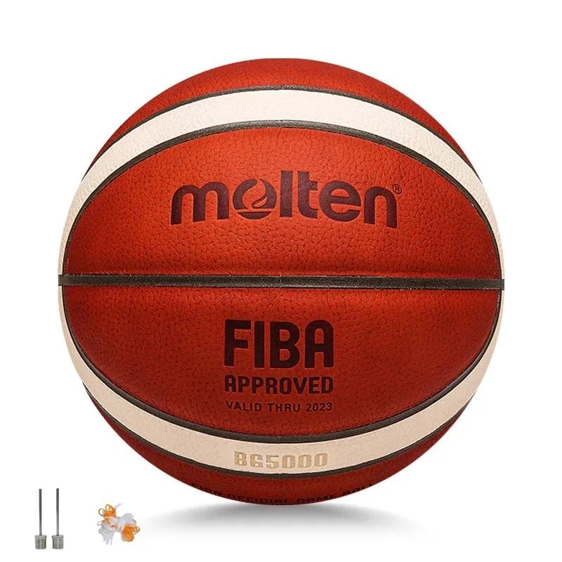 Basquete padrão fundido para homens e mulheres, BG5000, tamanho 7, competição profissional, bola de treinamento, basquete de equipe - Image 1