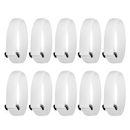 Correias líquidas do acessório do objetivo para guardar as rede do futebol, cargos do objetivo, prendedores da malha, 14x3.6cm, 45g, 225g, 10 PCes, 50 PCes - Image 3