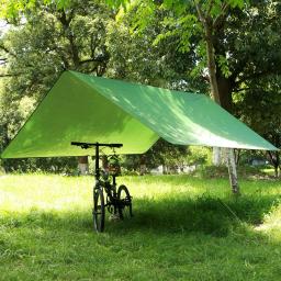 Impermeável Camping Tarp Tent, UV-Resistente, Instalação Simples, Tenda Compacta, Outdoor Travel Canopy com Nails Kit - Image 2