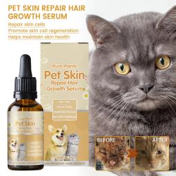 Essência Reparadora de Pele Pet, Ferida Pele Gato e Cachorro, Cuidado Musgo, Comichão no Cabelo, Essência, 30ml - Image 1