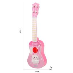 Crianças Ukulele Brinquedos Musicais, 4 Cordas, Guitarra Pequena, Montessori, Instrumentos de Educação, Brinquedo Musical, Aprendizagem Músico, Presente - Image 5