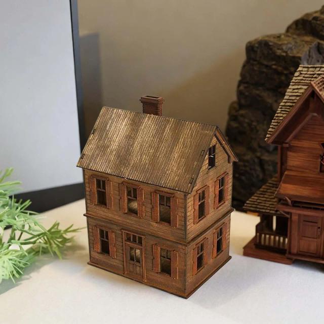 Kits de Construção Europeus em Escala 1:72 com Materiais para Paisagens Acessórios
