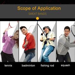 2m antiderrapante pegajoso suor-absorvente cinto estendido vara de pesca enrolamento cinto alça de bicicleta cinto badminton net enrolamento fita - Image 3