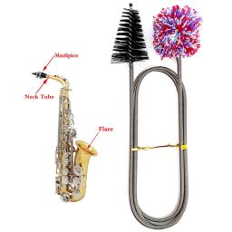 Saxofone de duas pontas Escova de limpeza, Dual-Purpose, Multi-Purpose, Instrumento de sopro, Acessórios de limpeza - Image 4