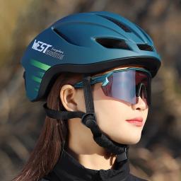 Bicicleta OCIDENTAL-Capacete Aero de Ciclismo para Homens e Mulheres, Multicolor, Tampas de Segurança Aerodinâmica, MTB, Enduro, Road Bike, Integrado, Leve - Image 2