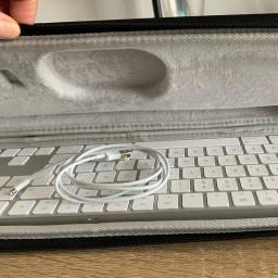 Estojo portátil para chaves Logitech MX, teclado sem fio, saco de armazenamento EVA, teclado mecânico, Shell rígido - Image 4