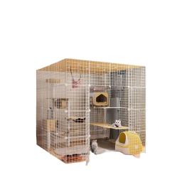 Casa multi-camada com Villa Premium Pet Enclosure, grande gaiola de gato doméstico, vendas quentes, 2024 - Image 1