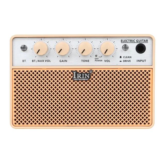 Amplificador Portátil para Guitarra IRIN - Alto-Falante Bluetooth 10W com Áudio Profissional e Acessórios Inclusos