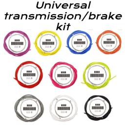 1 conjunto de cores múltiplas habitação linha velocidade variável núcleo universal conjunto bicicleta mountain bike linha freio conjunto peças da bicicleta - Image 1