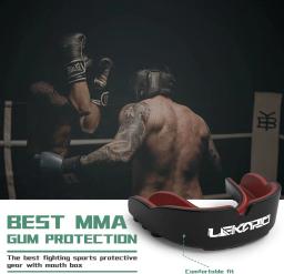 Mouthguard para adultos e crianças, protetor bucal, Muay Thai Boxing, Proteção dos dentes, Mma Fighting, Rugby Fight Training Braces - Image 4