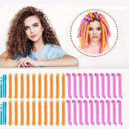 Ferramenta mágica de modelador de cabelo ondulado, sem calor, textura masculina, barra de rolamento automática, modelador de cabelo, ferro, ferramentas de texturização de cabelo - Image 6
