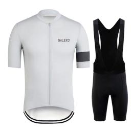 Conjunto de ciclismo manga curta para homens, camisa de bicicleta, camisa preta, conjunto de ciclismo verão, 2023 - Image 1