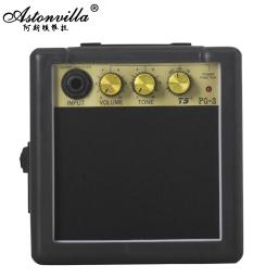 Mini amplificador portátil da guitarra elétrica, amplificador preto, acessórios, orador do ampères, peças do instrumento musical - Image 1