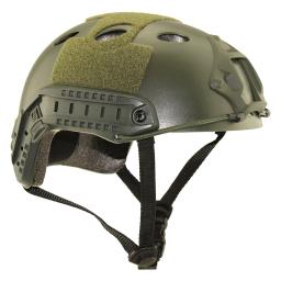 Capacete de proteção rápida militar, capacete ABS ajustável com trilhos laterais e montagem NVG, caça paintball, tiro CS Training - Image 6
