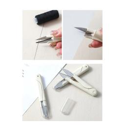 Tesoura de bordado para alfaiate, acessórios de tecido artesanal, bordado, corte de metal, suprimentos de costura, ferramentas, cortador de linha - Image 2