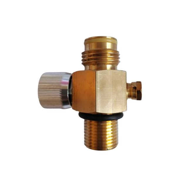 Controle Prático da Válvula para Airsoft: Interruptor para Conector Sodastream e Cilindros CO2 com Rosca 5/8 "-18UNF ou M18 * 1.5
