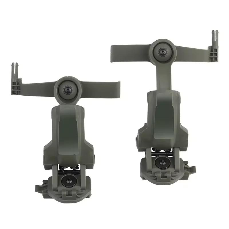 Capacete Suporte para Caça Capacete, Headphone Acessórios, Headphone Rail Bracket - Image 1