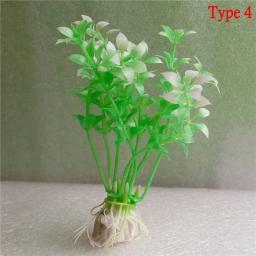 Decoração de plantas de aquário artificial, acessórios para plantas de aquário, peixes maravilhos, 1 peça - Image 5