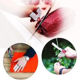 Flexível Anti Cut Fingertip Luvas, Finger Protector Sleeve, Tampa de Segurança de Alta Resistência, Ferramenta de Cozinha, Nível 5, 10Pcs - Image 5