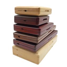 Fagote-Maple Solid Wood Whistle Piece Box, Pack portátil, Primavera Clip, grande, vários tamanhos, 3 pcs, 5 pcs, 10 pcs, 11 pcs, 22 pcs - Image 1
