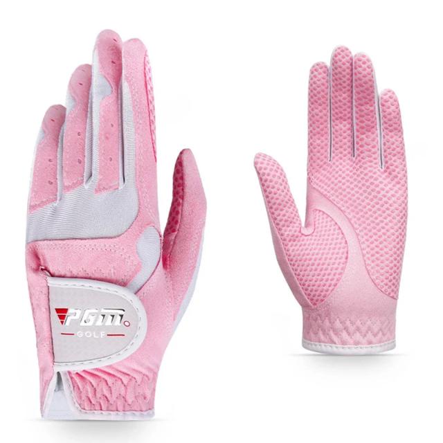 PGM Luvas de Golfe Femininas ST018 Mão Esquerda/Direita Nanômetro Pano Respirável Proteção Palma Alta Qualidade