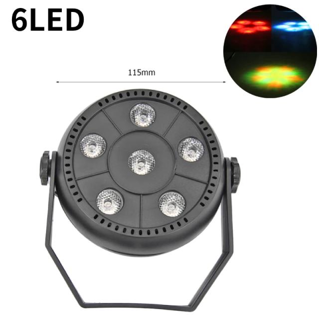 Luz LED Ajustável com Efeitos Estroboscópicos e Controle Remoto para Festas, Eventos e Iluminação de Palco