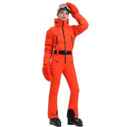 Conjunto de snowboard de inverno mulher 2025 quente respirável impermeável única placa dupla esportes ao ar livre à prova de frio ternos de esqui de uma peça - Image 5