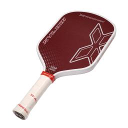 Unibody Raw Red Aramid Fiber Pickleball Paddle, USAPA Aprovado, termoformado, Spin Textured Surface, Borda de espuma - Image 6