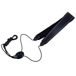 Saxofone Ajustável Sax Cinto de Ombro Nylon Acolchoado, Correia de Pescoço com Gancho Fecho, Acessórios Instrumento de Sopro Alta Qualidade, Couro - Image 2