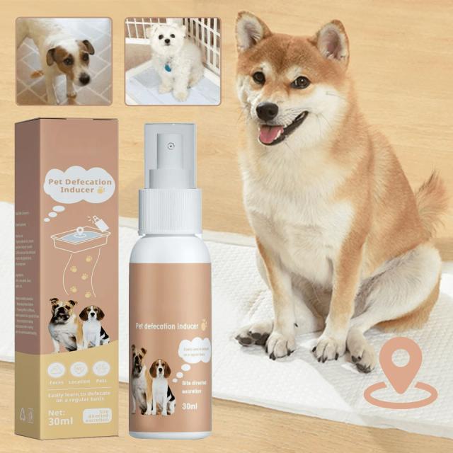 Spray Indutor de Defecação para Gatos e Cães: Treinamento Higiénico para Uso Interno e Externo