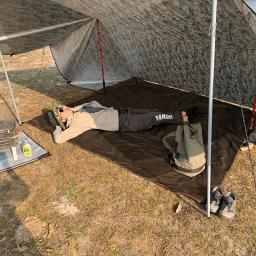 Tapete de Acampamento Multifunções, Abrigo Solar, Dobrável, Impermeável, Portátil, Viagem, Tenda de Piquenique, Equipamentos de Praia, Esportes, Caminhadas - Image 2