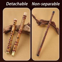 Flauta Dizi de Bambu Artesanal Nível Profissional para Crianças e Adultos Iniciantes Instrumento de Sopro Tradicional - Image 4