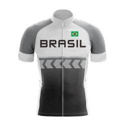 Camisa masculina de ciclismo, manga curta, respirável, roupas de verão, mountain bike, roupas de ciclismo - Image 2