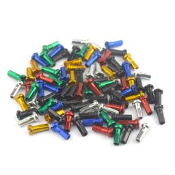 Metal Spoke Mamilos Substituição para MTB, Mountain Bike, Equitação de Bicicleta, Peças de Ciclismo, 14G, 2mm, 50Pcs - Image 6