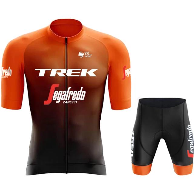 Roupas Masculinas para Ciclismo: Conjunto Completo com Jaqueta, Calças e Uniforme de Bicicleta TREK