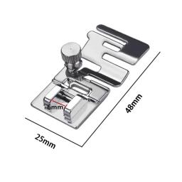 Multifuncional Elastic Band Presser Foot, Acessórios de máquinas de costura precisos, Substituição Artesanato, Acessórios de costura, 9907-6, 1pc - Image 5