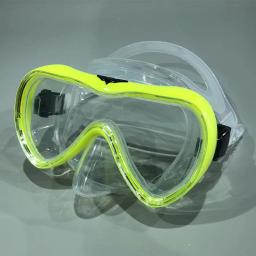 Qyq profissional máscara de mergulho snorkeling terno adulto saia de silicone anti-nevoeiro óculos de natação equipamentos de piscina - Image 4