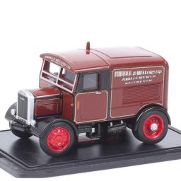 Brinquedos Diecast Alloy Scammell Showtrac, modelo de carros antigos, nostalgia dos clássicos, lembrança colecionável para adultos, escala 1:76 - Image 4