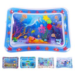 Tapete de água sensorial para cães e gatos, Tapete espesso com peixes, Jogando Water Pad, Verão - Image 2