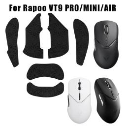Fita adesiva de mouse para gamer, suor antiderrapante preto, acessórios para esportes eletrônicos, adesivo antiderrapante para Rapoo VT9 PRO MINI AIR - Image 3