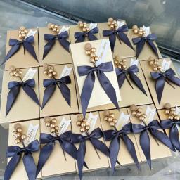Caixa De Doces Embalagem Caixa De Presente, Caixas De Presente De Festa De Aniversário, Sacos De Papel, Suprimentos De Decoração De Festa De Evento, Venda Quente, 10Pcs - Image 1