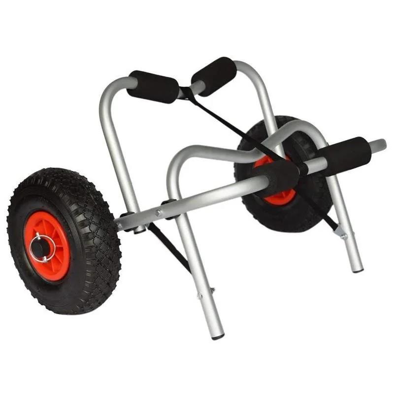 Carrinho de caiaque portátil dobrável com rodas removíveis, carrinho de mão universal canoa, economia de energia, Kayak Carrie - Image 1