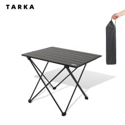 Tarka-mesa dobrável para camping ao ar livre, mesa portátil para piquenique, churrasco, alta resistência, alumínio ultraleve - Image 1