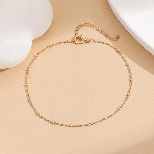Todorova - Elegantes Tornozeleiras de Aço Inoxidável Femininas para Praia e Verão, o Presente Perfeito para Aniversário