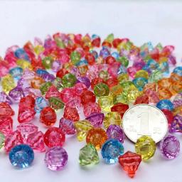 Falso diamante cristal Gemstone brinquedo, Treasure Chest, DIY artesanato, presente decorativo, pirata acrílico Paperweight, fotografia Prop, 10pcs - Image 2